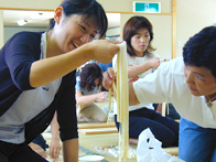 메밀국수·우동 면발 만들기 체험