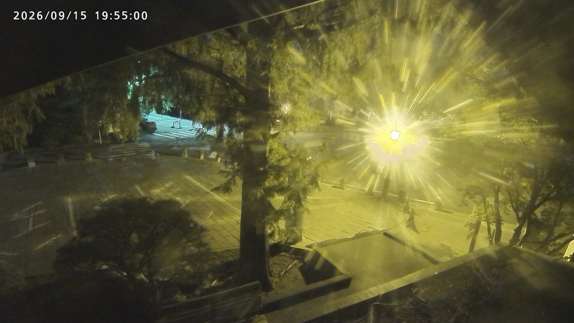 宝登山神社ロータリー 2026/09/15 19:55