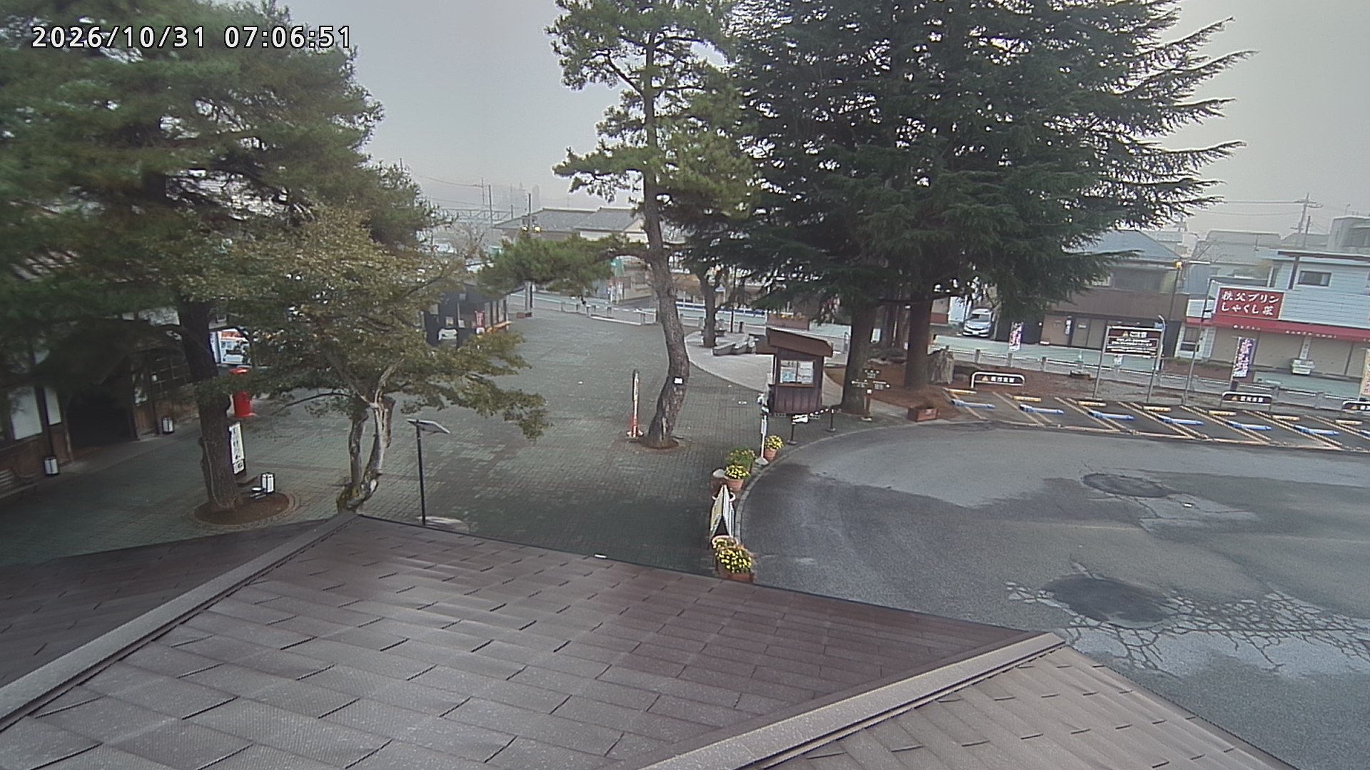 長瀞駅前 2026/10/31 07:06