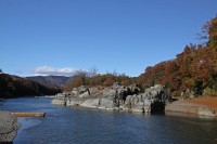 岩畳→落葉 岩畳→落葉