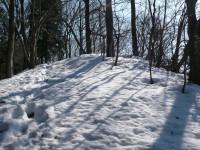 長瀞アルプス方面の階段