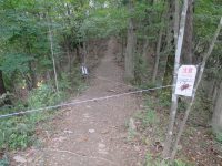 野上峠側から見た様子　